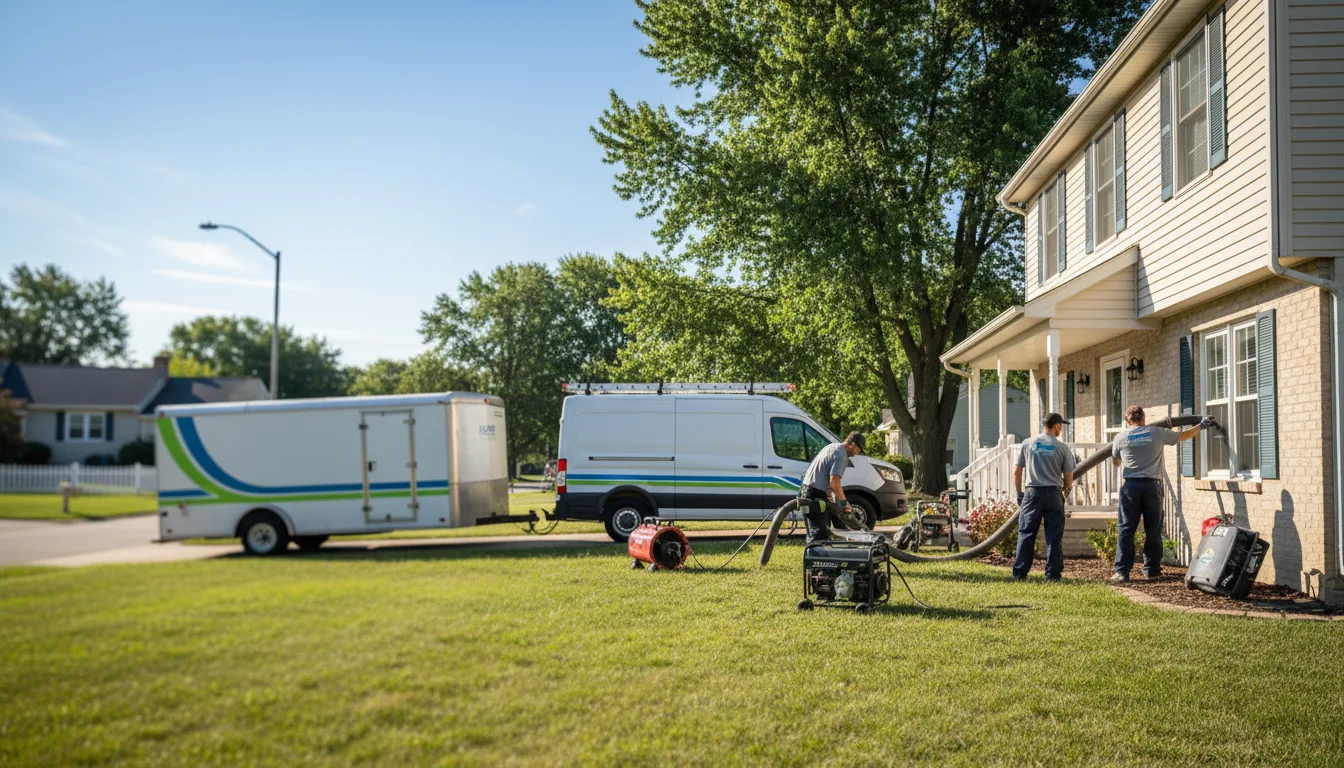 Flooded Basement Restoration And Cleanup With Repair in Byers, KS near me